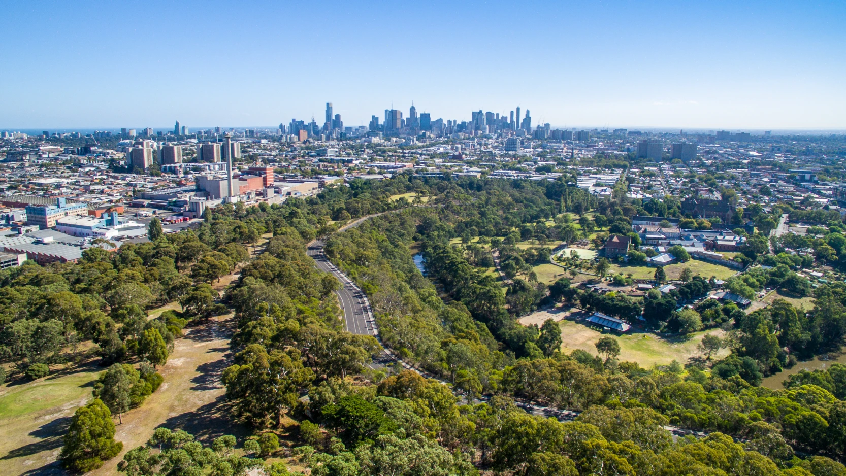 View of Melbourne